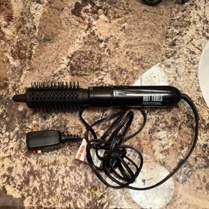 Hot Tools Professional Black Hair Styling Brush with 1 and 1/2” barrel